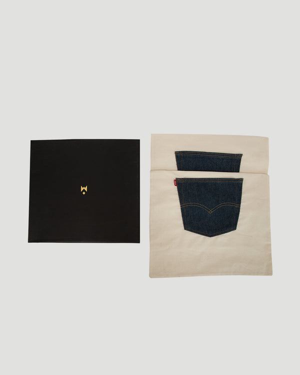 [SOLD OUT] THE GIGANTIC WOLF DERBY SPECIAL EDITION - CUSTOMIZED 501 LEVI'S DENIM