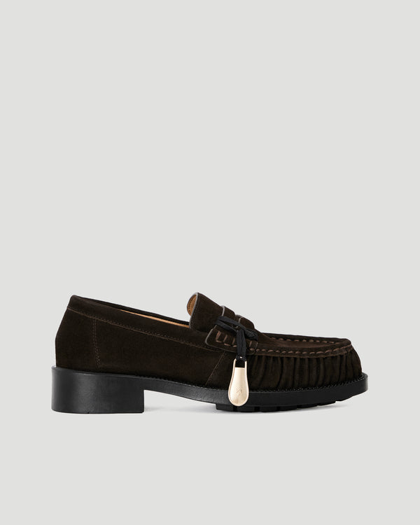 Brown Suede
