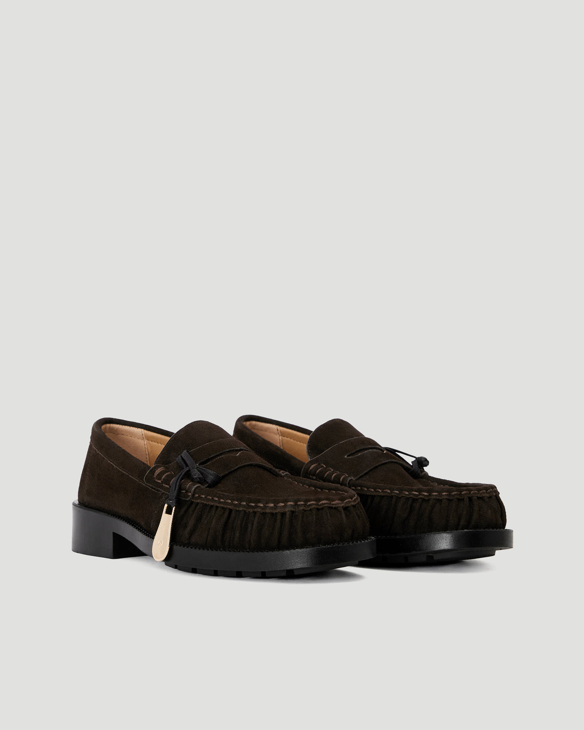 Brown Suede