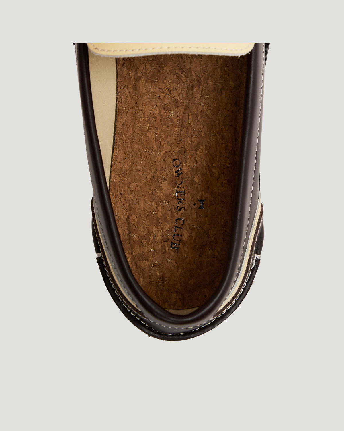 Brown Off White