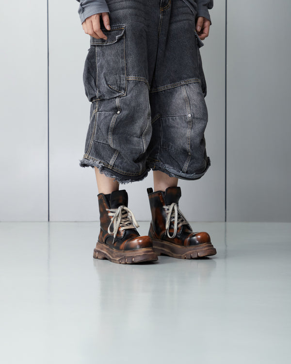 [RESTOCK] THE TANKER WOLF COMBAT BOOT - INFERNO